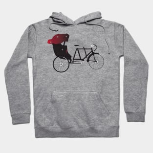 Asian Cycle Rickshaw Hoodie